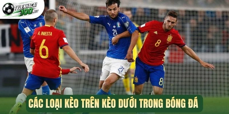 Kèo Trên Kèo Dưới - Bí Quyết Chốt Kèo Cực Hay Trong Trận 2 Các loại kèo trên kèo dưới trong bóng đá