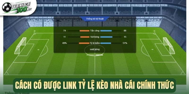 Tỷ Lệ Kèo Nhà Cái Chính Thức - Truy Cập Trang Bóng Đá Uy Tín 3 Cách có được link tỷ lệ kèo nhà cái chính thức
