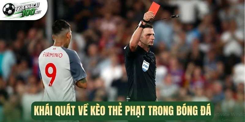 Khái quát về kèo thẻ phạt trong bóng đá
