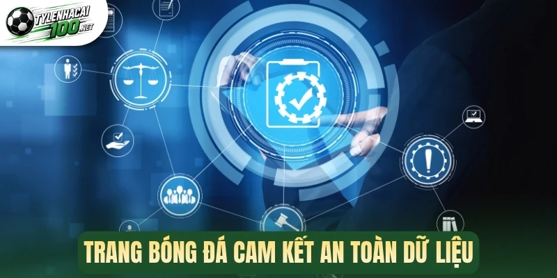 Chính Sách Bảo Mật - Cam Kết An Toàn Khi Tra Cứu Thông Tin 2 Trang bóng đá cam kết an toàn dữ liệu