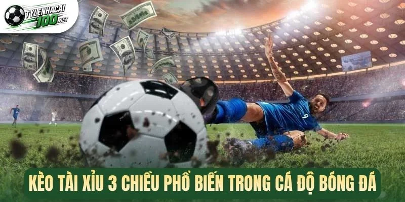 Kèo Tài Xỉu 3 Chiều - Mẹo Chốt Cửa Cược Hot Theo Cao Thủ 1 Kèo tài xỉu 3 chiều phổ biến trong cá độ bóng đá