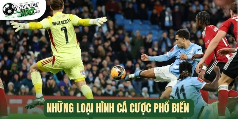 Kèo Sút Trúng Đích - Kèo Cược Hấp Dẫn, Tỷ Lệ Thưởng Cao 2 Những loại hình cá cược phổ biến