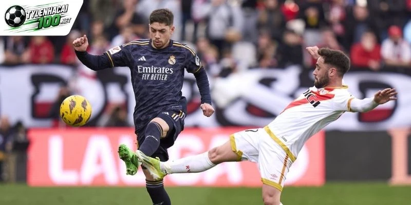 Real Madrid vs Rayo Vallecano tạo nên sự chênh lệch lớn